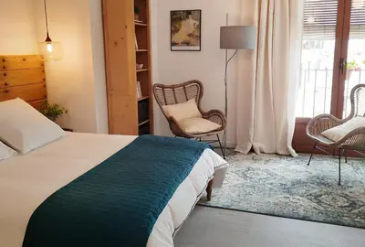 Cama o camas de una habitación en Casa Carmen