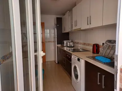 Una cocina o zona de cocina en Castillo 3-Bedroom San Juan de Los Terreros