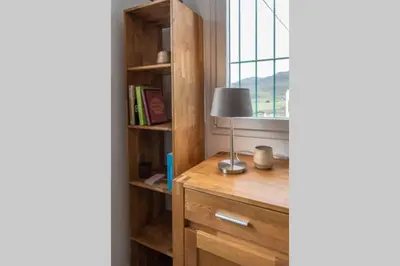 Biblioteca en el apartamento