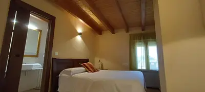 Cama o camas de una habitación en Cortijo La Torre de Caniles