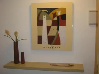 Plano de Vivienda en residencial con piscina