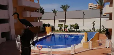 Piscina en o cerca de RESIDENCIAL LAS PALMERAS