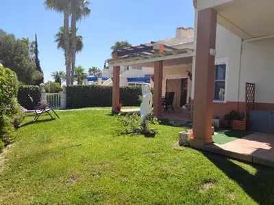 Jardín al aire libre en Vera Natura, Apartamento Alma