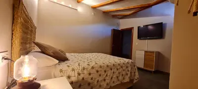 Cama o camas de una habitación en Casa-Grima