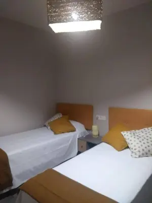 Cama o camas de una habitación en Casa-Grima