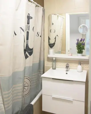 Un baño de APARTAMENTO LAS PALMERILLAS-RESIDENCIAL TORREQUEBRADA