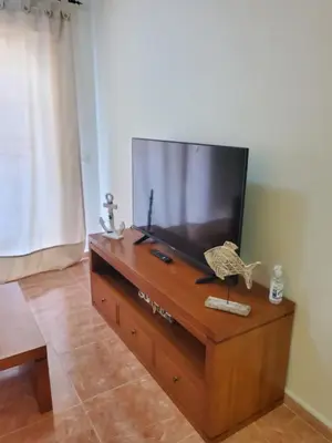 Una televisión o centro de entretenimiento en ¡Apartamento extraordinario en paraíso de Vera!