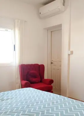 Cama o camas de una habitación en Casa Atardeceres Mágicos