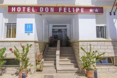 Fachada o entrada de HOTEL DON FELIPE