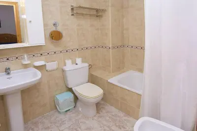 Un baño de HOTEL DON FELIPE