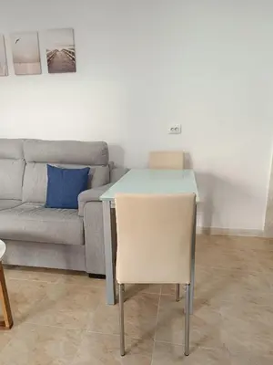 Zona de estar de Vera Natura Apartamento Iker