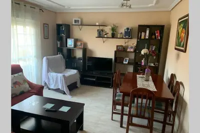 Zona de estar de Apartamento 3 dormitorios en la playa de Almeria.