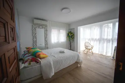 Cama o camas de una habitación en TinaPlaya