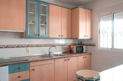 Una cocina o zona de cocina en Casa Indalmar II San José