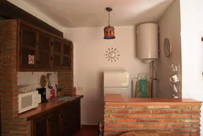 Una cocina o zona de cocina en Cuevas de María
