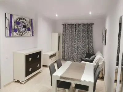 Zona de estar de Apartamentos avda juan Carlos