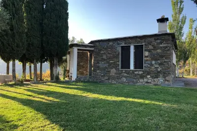 Jardín al aire libre en Casa El Higueral