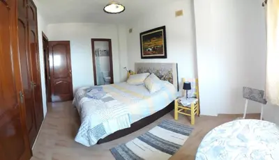 Cama o camas de una habitación en Casa Arte de Sorvilan