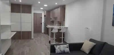 Una cocina o zona de cocina en Estudio PREMIUM Vera Playa Naturista