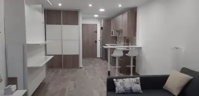 Una cocina o zona de cocina en Estudio PREMIUM Vera Playa Naturista