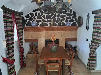 Zona de estar de CASA CUEVA LOS HONORIOS