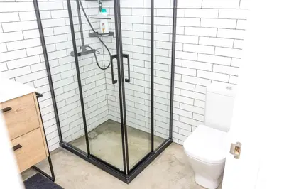 Un baño de Bajo Cañada Aguilar, Mojácar Playa
