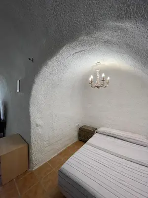 Cama o camas de una habitación en Cortijo casa rural 