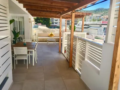 Un balcón o terraza de Casa Acuario