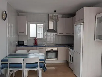 Una cocina o zona de cocina en Playa a 1 minuto Apto en Agua Amarga Cabo de Gata