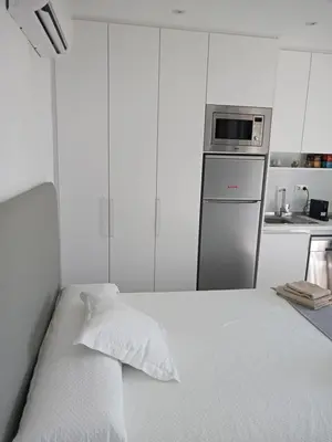 Una cocina o zona de cocina en Apartamento 6 HOME SUITES ALMERÍA