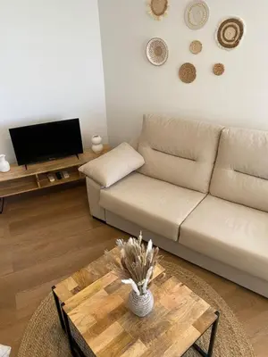 Zona de estar de Loft Mojacar Neptuno