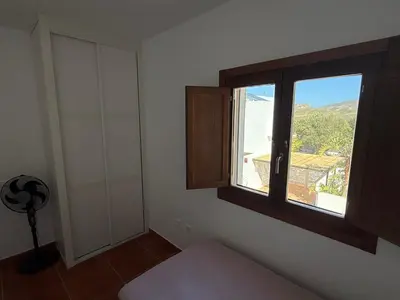 Cama o camas de una habitación en Casa El Naranjo, Rodalquilar, Parque Natural de Cabo de Gata
