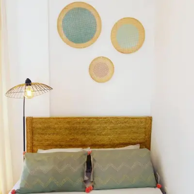 Cama o camas de una habitación en Agua Amarga Design