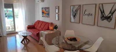 Zona de estar de Bahía de Vera - Apartamento Naturista con 3 piscinas junto a playa
