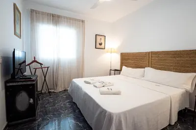 Cama o camas de una habitación en CASA VELA BLANCA