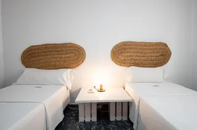 Cama o camas de una habitación en CASA VELA BLANCA