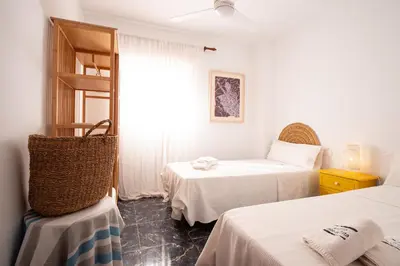 Cama o camas de una habitación en CASA VELA BLANCA