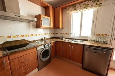 Una cocina o zona de cocina en CASA VELA BLANCA