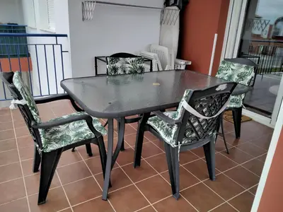 Zona de estar de Apartment located in Vera not far from Cato de gata natural park and Nijar