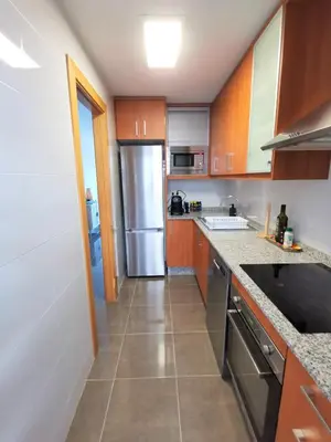 Una cocina o zona de cocina en VeraTespera - Vera Playa WiFi, Piscina, Ocio Familiar