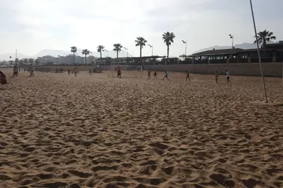 Playa de o cerca de esta casa o chalet