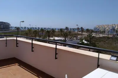 Un balcón o terraza de Playa Serena - Mar y Golf