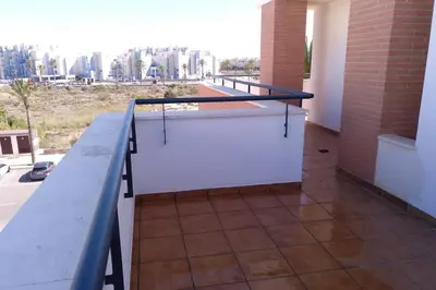 Un balcón o terraza de Playa Serena - Mar y Golf
