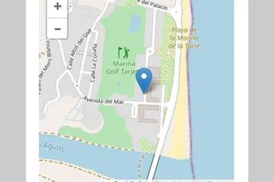 Plano de Apartamento-Solárium playa Marina de la Torre
