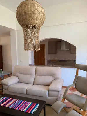 Zona de estar de Villa Belle