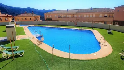 Piscina en o cerca de Apartamento nuevo con piscina en la envía golf aguadulce Almería