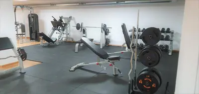 Gimnasio o instalaciones de fitness de Apartamento nuevo con piscina en la envía golf aguadulce Almería