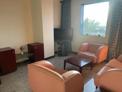 Zona de estar de Hotel Amaltea by Executive Sport