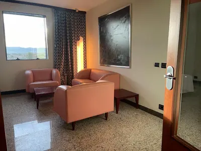 Zona de estar de Hotel Amaltea by Executive Sport