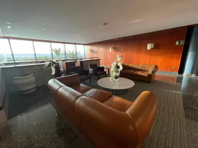 Zona de estar de Hotel Amaltea by Executive Sport